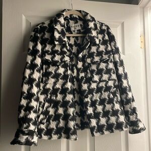 Houndstooth Shacket